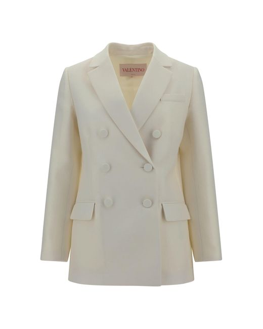 Valentino White Blazer Jacket