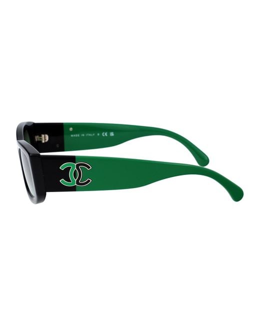 Chanel Green 0Ch5525 Sunglasses