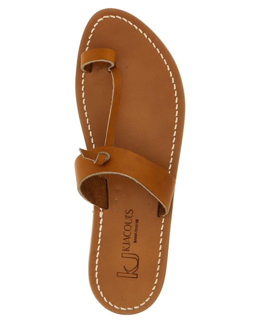 K. Jacques Brown Ganges Sandals