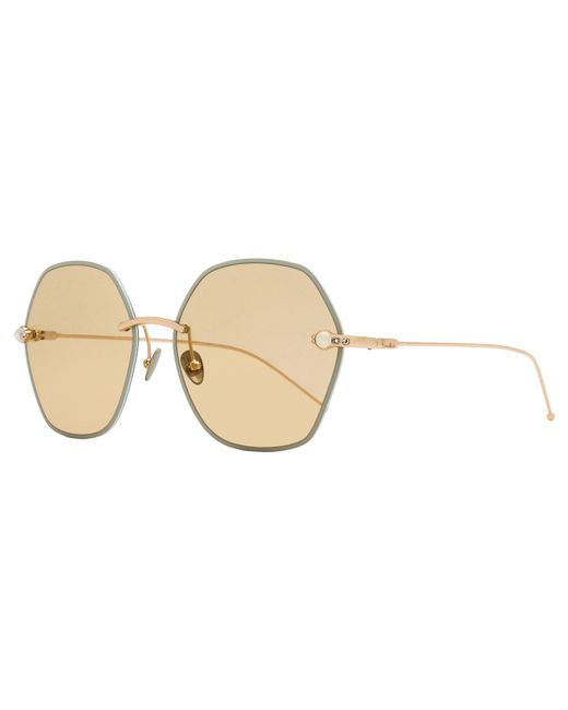 Pomellato Black Cabochon Sunglasses Pm0091S 003 61Mm Metal