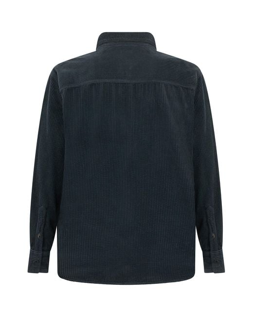 Isabel Marant Blue Cord Shirt Fabric for men