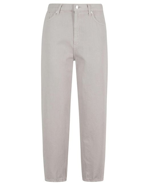 Dondup Gray Pantalone Bessie Special Cotton Jean