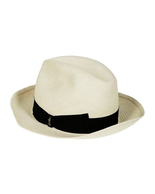 Borsalino Natural Federico Panama Quito Medium Brim for men