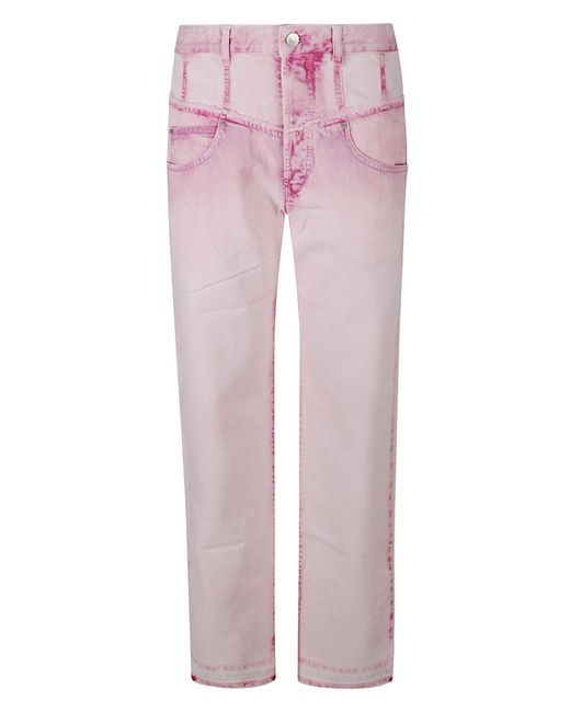 Isabel Marant Pink Noemie Jeans