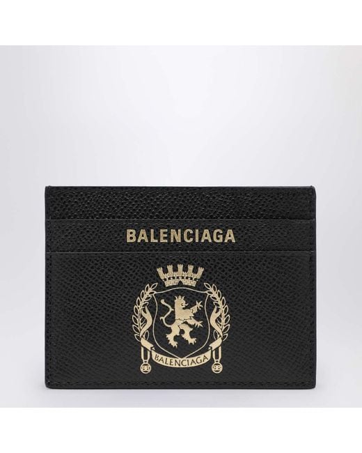Balenciaga Black Passport Holder for men