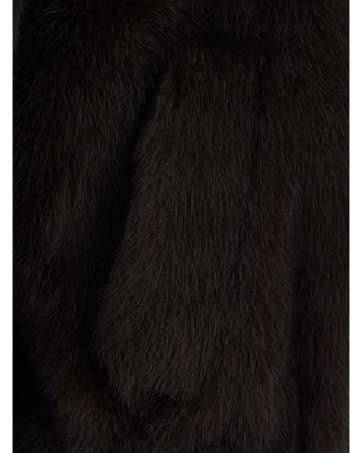 Pinko Black Jacket Tech Fabric, Polyester Coat