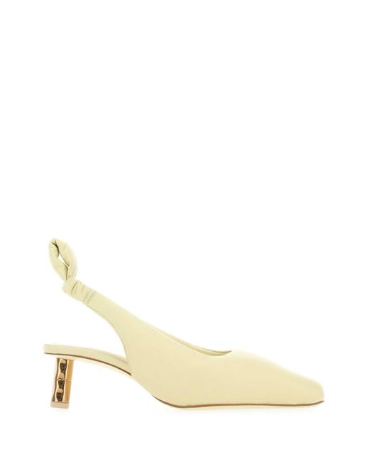 Boyy Natural Pastel Nappa Leather Puffy Pumps