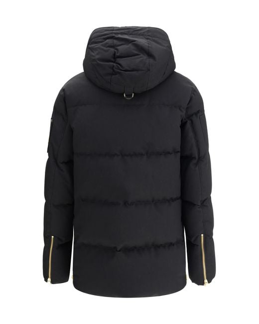 Moose Knuckles Black Series 3Q Shearling Jacket Cotton; Nylon for men