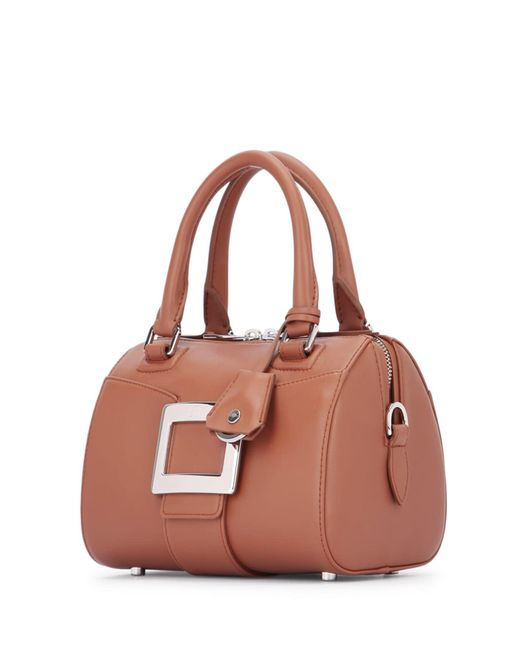 Roger Vivier Pink Belle Vivier Bowling Mini