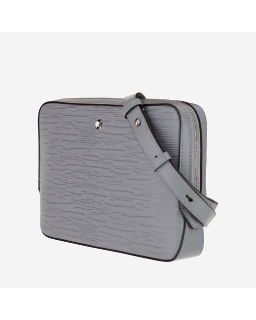 Montblanc Gray Mini Messenger Bag 4810 for men