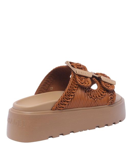 Casadei Brown Sandals
