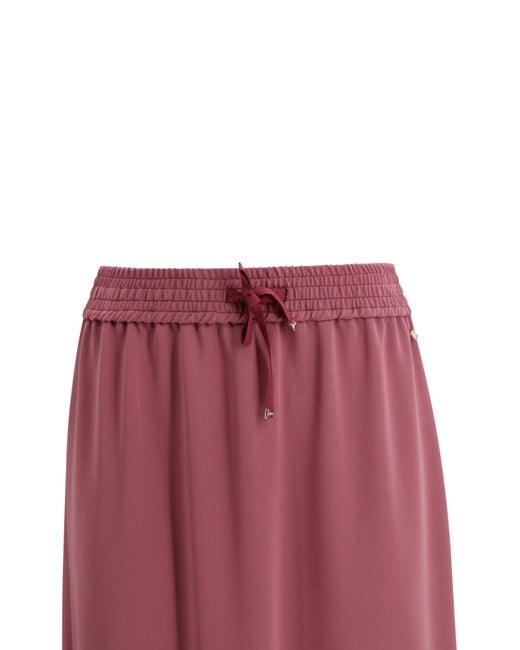 Herno Purple Skirts Polyester
