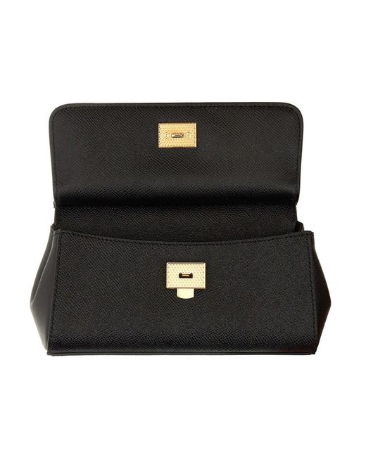 Dolce & Gabbana Black Bag "Sicily" Small