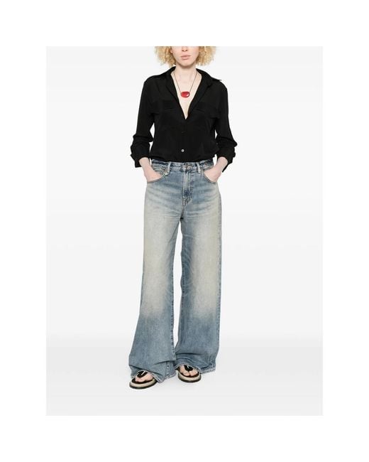 Mazzarelli Black Shirt Michela Silk