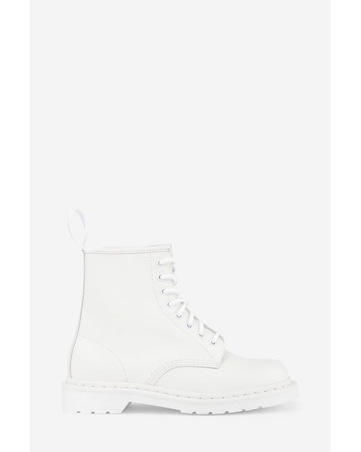 1460 mono smooth white
