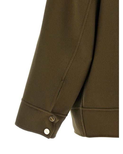 Max Mara Green Mstdisco Padded Coat