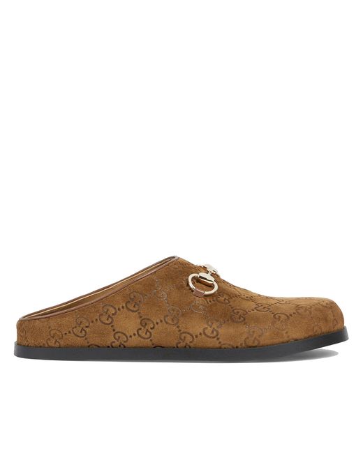 Gucci Brown Newsol Mule