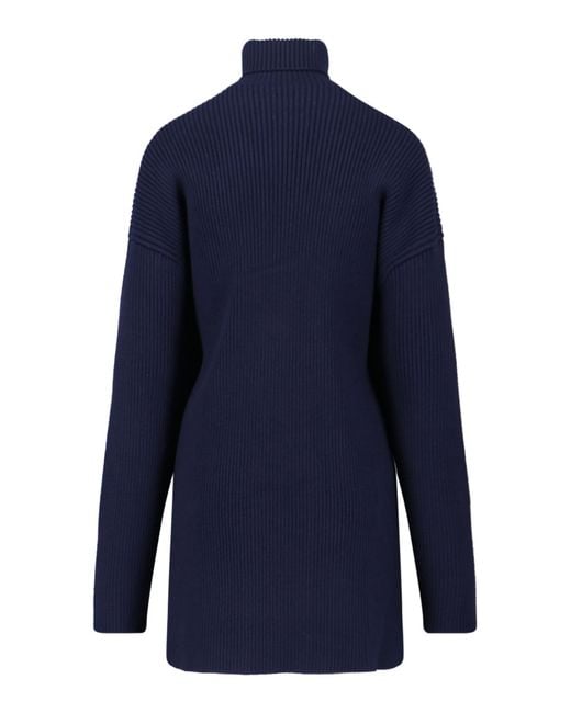 Balenciaga Blue Dresses Wool