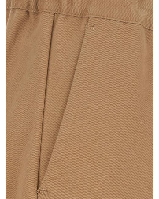 Semicouture Natural Trousers Buddy Cotton