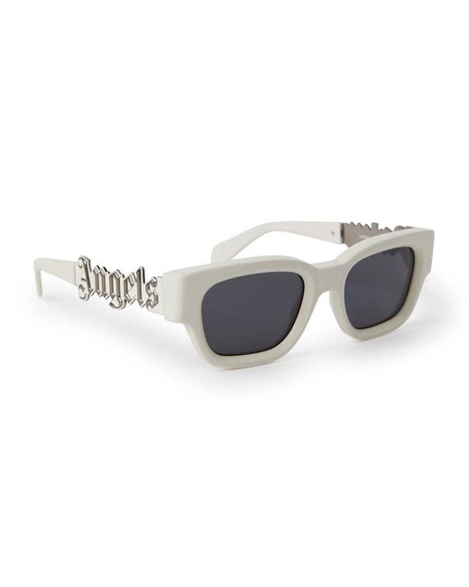 Palm Angels Gray Sunglasses for men
