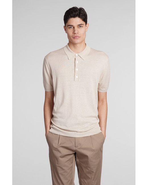 Low Brand Natural K148 Polo for men