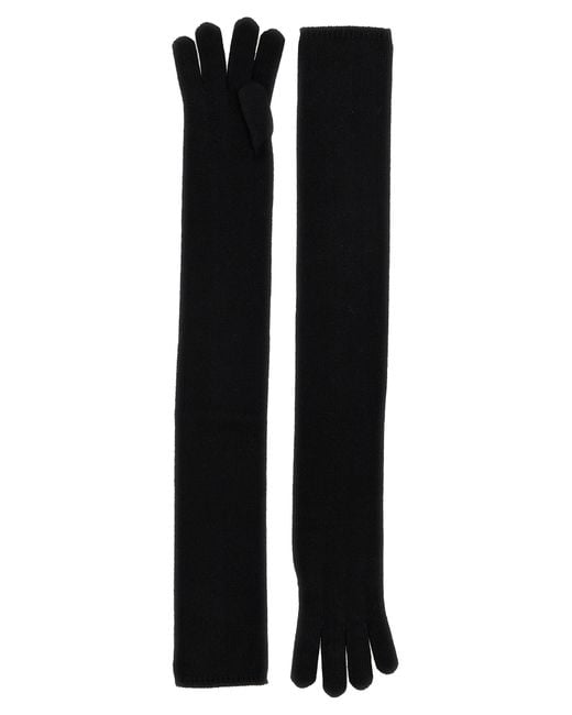 Max Mara Black 'Timor' Gloves