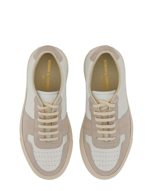 Common Projects White "bball" Sneaker