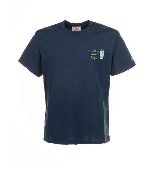 Mc2 Saint Barth Blue Mojito T-Shirt for men