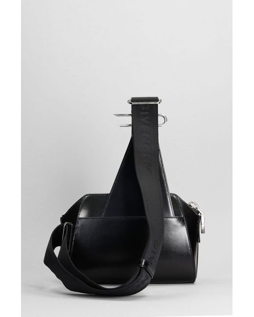 Givenchy Ant U Shoulder Bag In Black Leather for men
