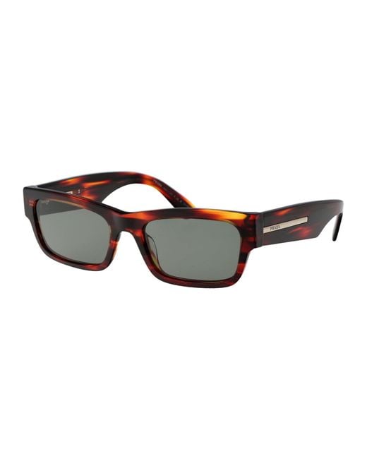 Prada Brown Sunglasses 0Pr A03S- Havana/ Acetate for men