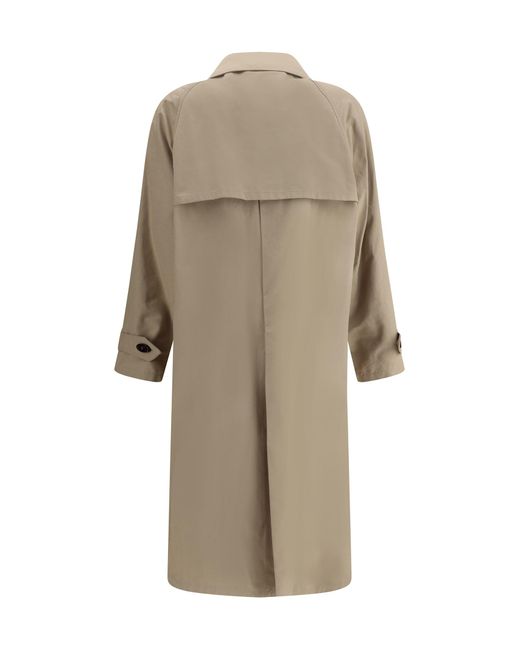 Paltò Natural Marta Trench Coat