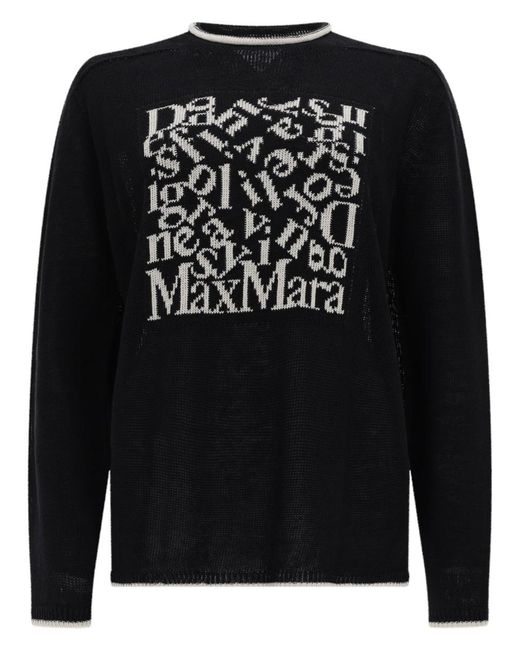 Max Mara Black Maglia "Attore"