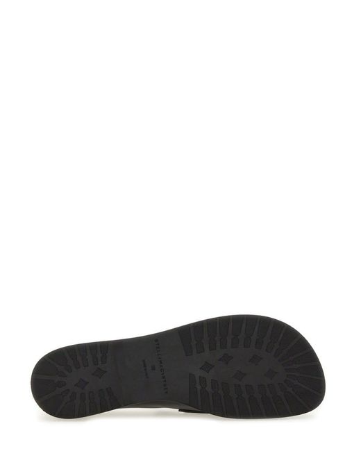 Stella McCartney Black Recycled Cotton Loafers