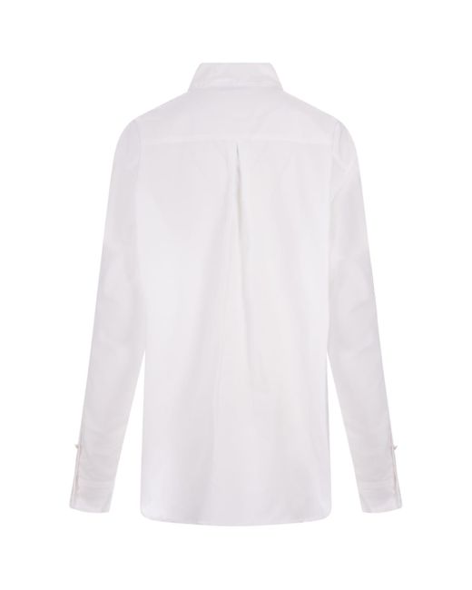Amotea White Cotton Kaia Shirt