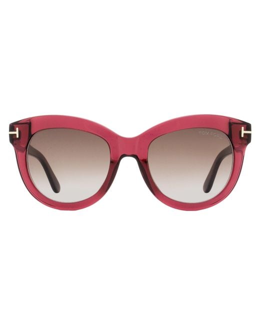 Tom Ford Black Odette Sunglasses Tf1189 69T 53Mm Ft1189 Plastic (Acetate)