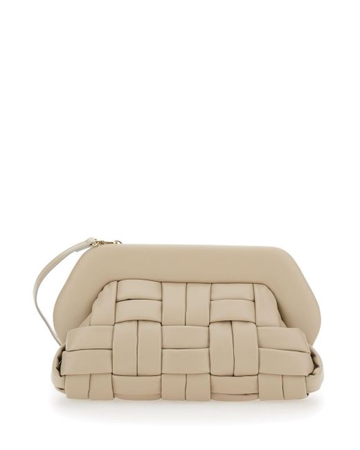 THEMOIRÈ Natural Bios Weaved Clutch Bag