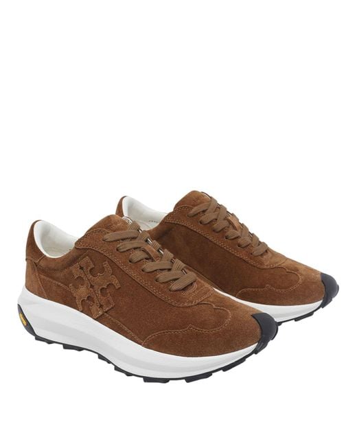 Tory Burch Brown Tory Trainer