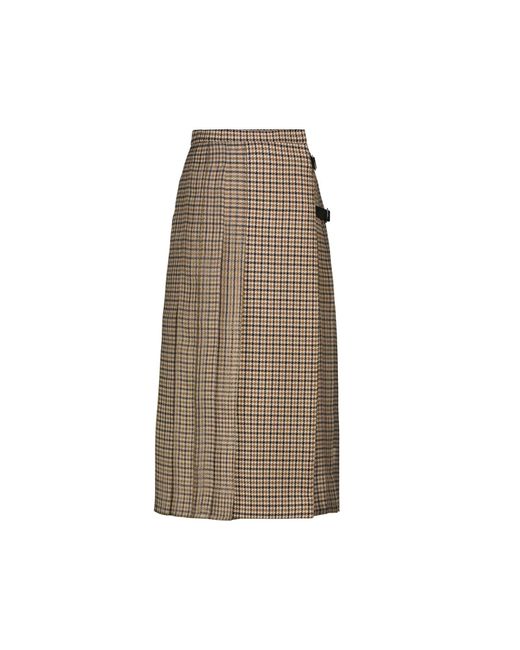 Max Mara Brown Sfilata Norel Skirt