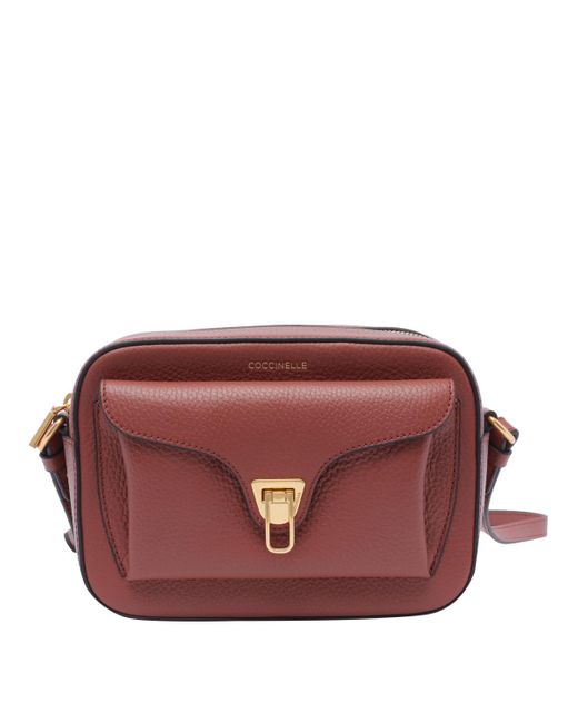 Coccinelle Red Beat Soft Crossbody Bag