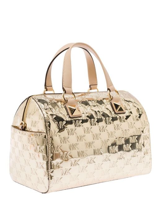 Michael kors deals metallic handbags