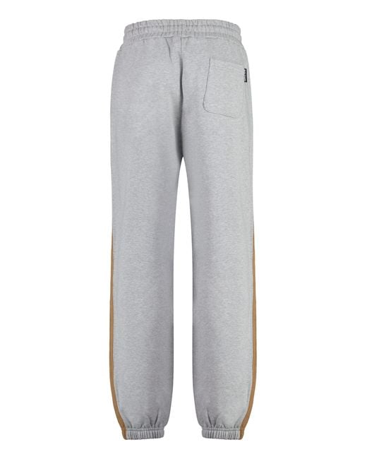 Palm Angels Gray Cotton Track-Pants for men