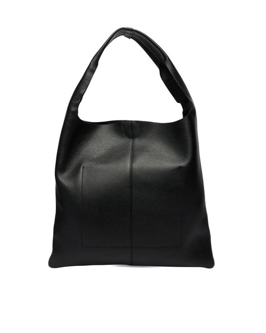 Patrizia Pepe Black Shoulder Bag Urban City Leather