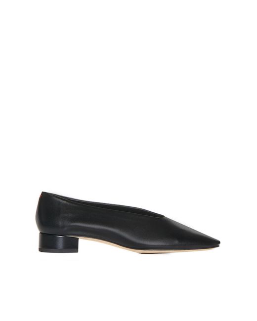 Aeyde Black Flat Shoes