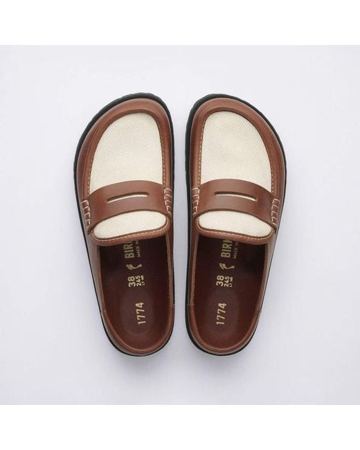 Birkenstock Brown Naples Wrapped Cinnamon (Narrow) Sandal
