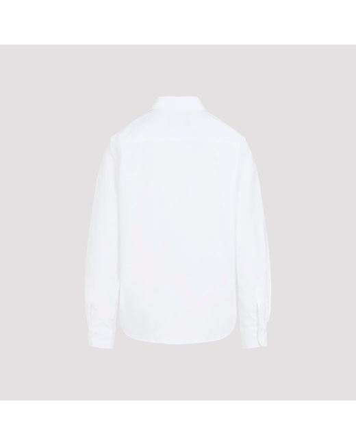 AMI White Classic Fit Shirt for men