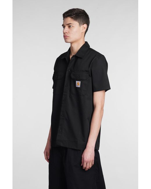 Carhartt Shirt In Black Polyester for men