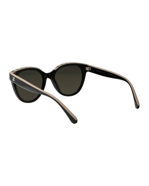 Chanel Black 0ch5414 Sunglasses
