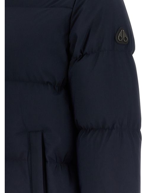 Moose Knuckles Blue 'Misti Puffer' Down Jacket for men
