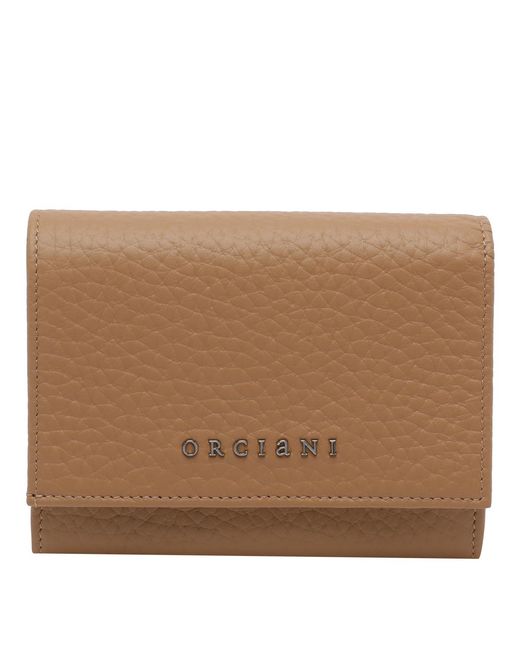 Orciani Brown Wallets Calf Leather