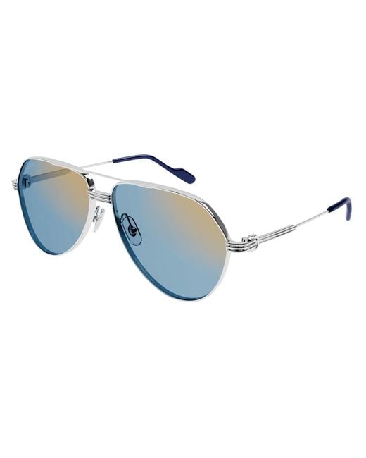 Cartier Metallic Sunglasses for men